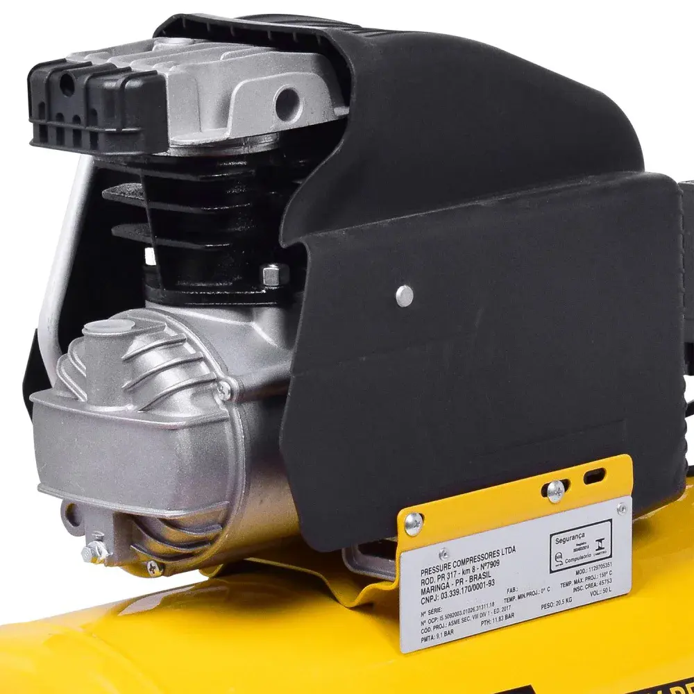 Moto compressor 50L 8PCM 60HZ lubrif Pressure - 220V — fotografia 5