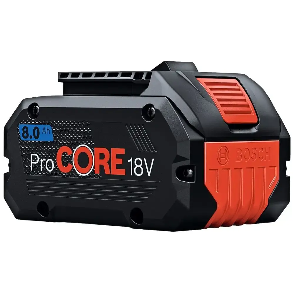 Kit 2 baterias procore 18V 8,0 ah e carregador GAL 1880 bivolt Bosch — fotografia 2