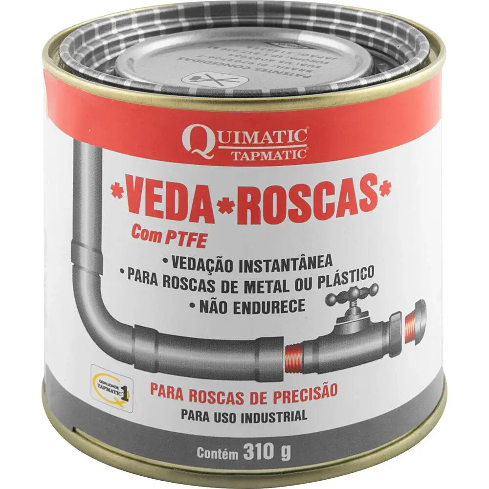 Veda roscas liq. com ptfe 310G quimatic tapmatic — fotografia de referência
