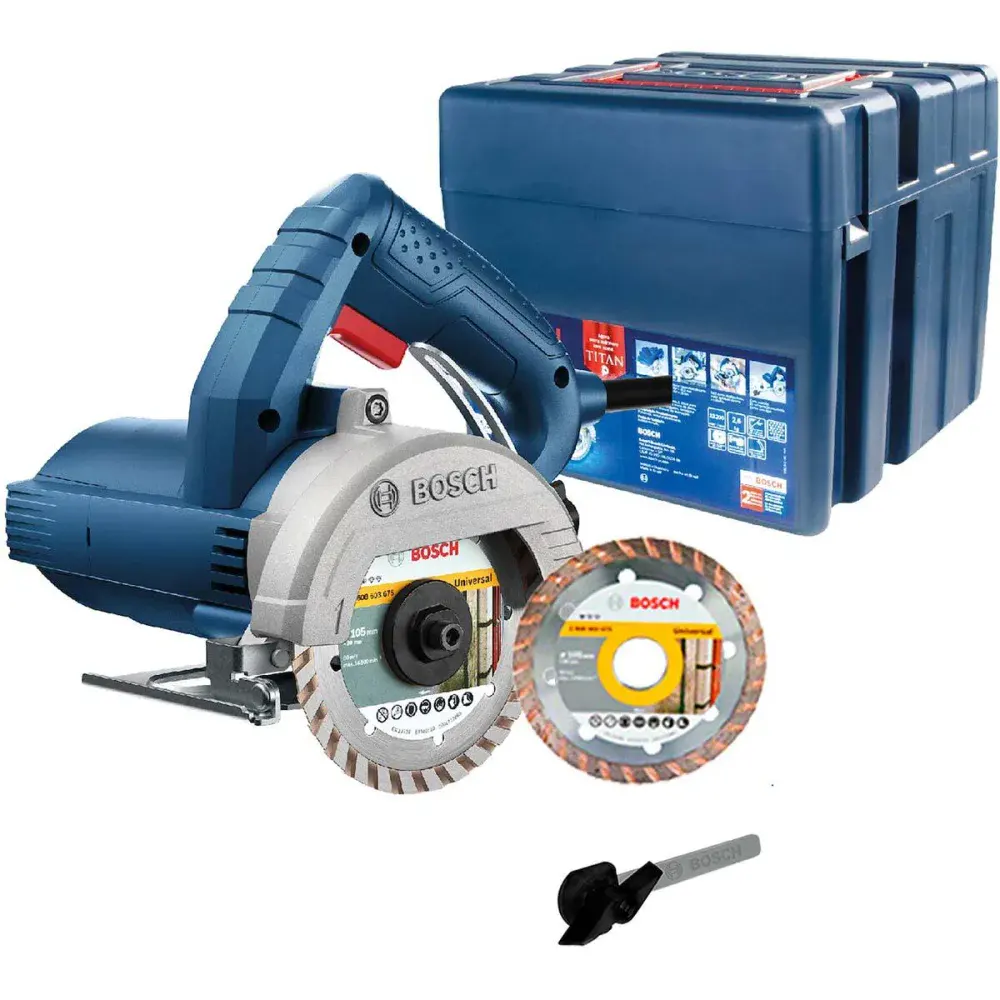 Serra mármore com 2 discos titan 1500W 12200RPM 127V Bosch