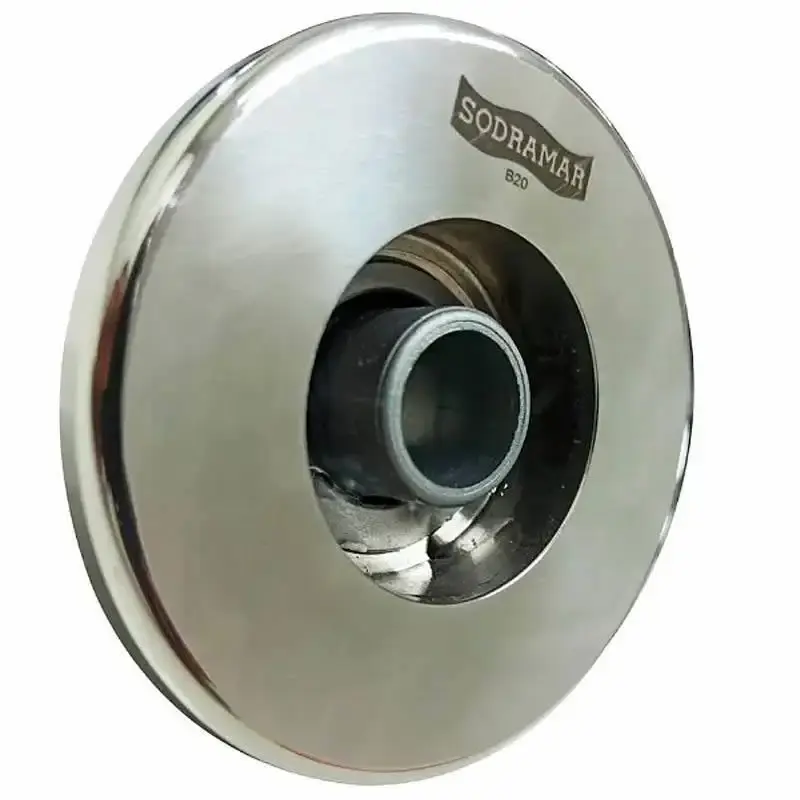Dispositivo de retorno premium flat aço inox 022967 Sodramar — fotografia 2
