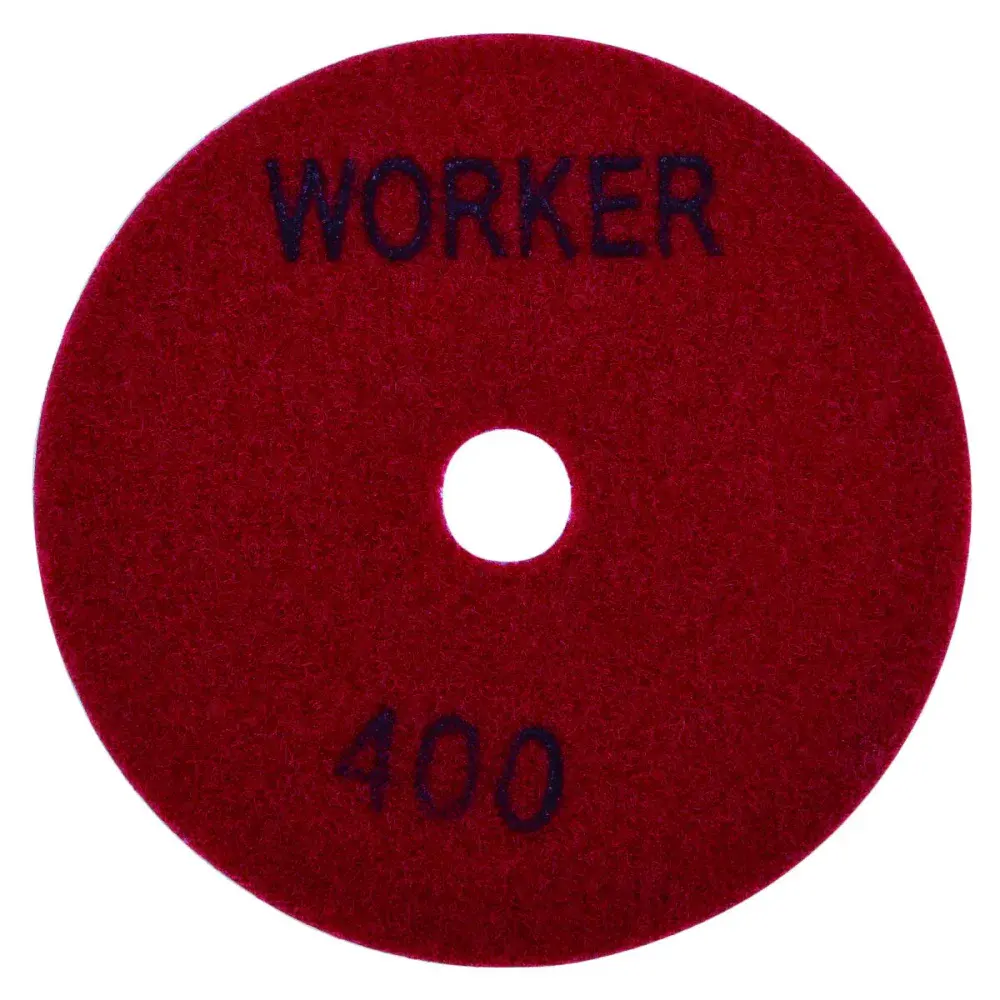 Disco lixa diamantado 100MM grão 400 Worker — fotografia de referência