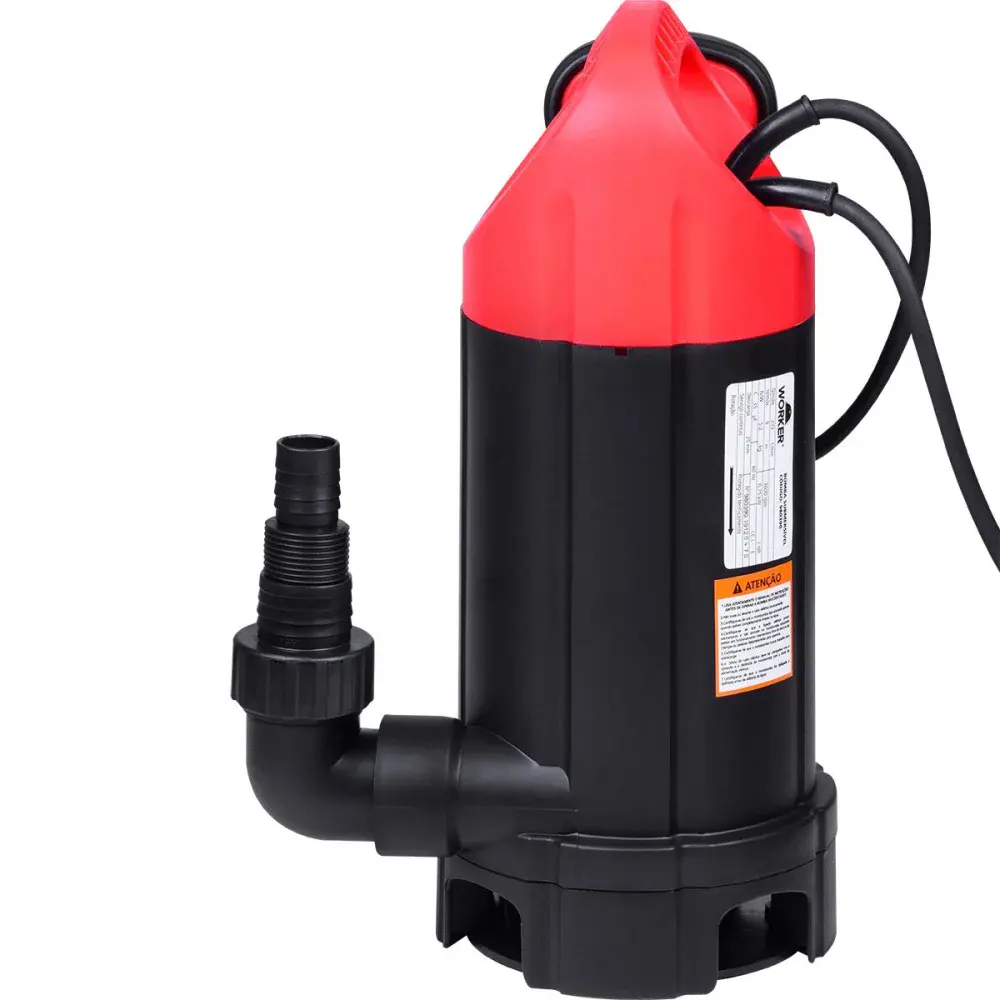 Bomba submersível Worker aquática 1HP 750W — fotografia 4