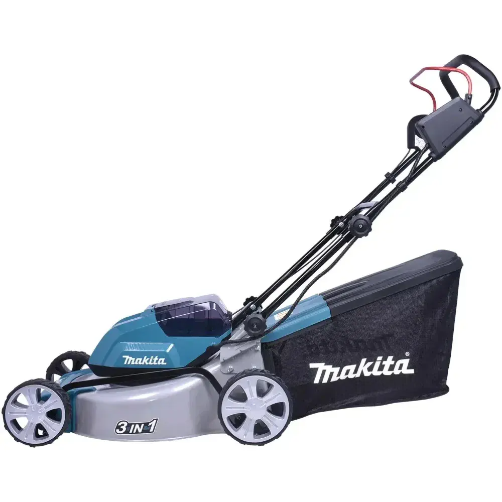 Cortador grama 460MM a bateria 36V carregador 127V Makita — fotografia 6