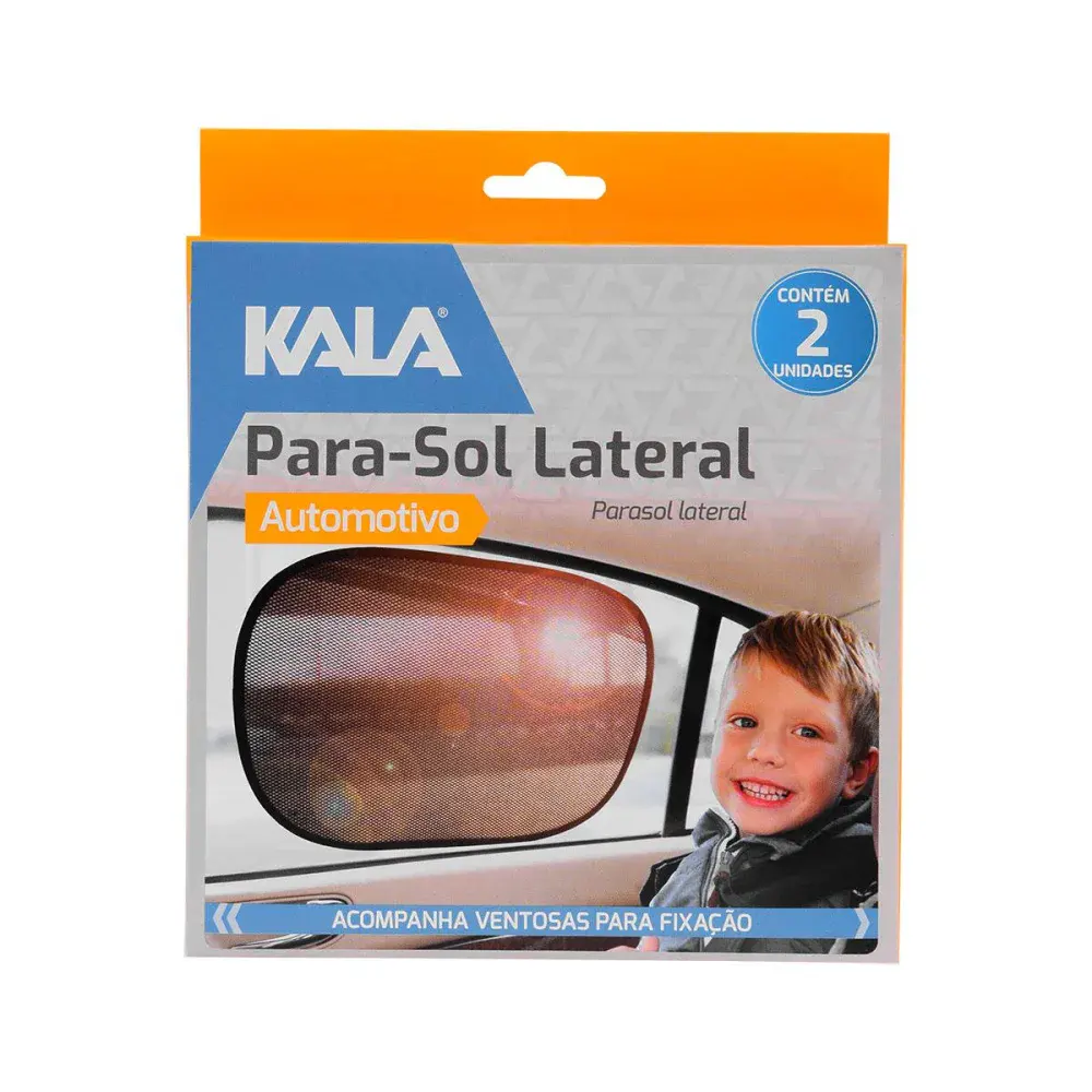 Para-sol lateral para automotivo 44X36CM Kala — fotografia 6