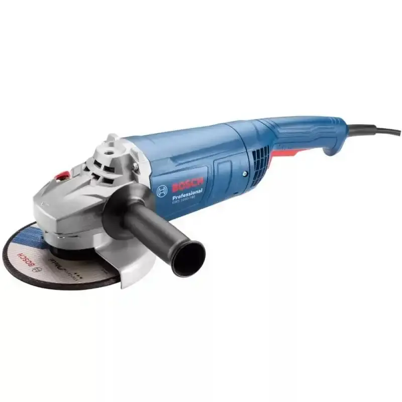 Esmerilhadeira angular 7 POL 2200W 18F1 GWS 2200-180 vulcano Bosch 110 V — fotografia de referência