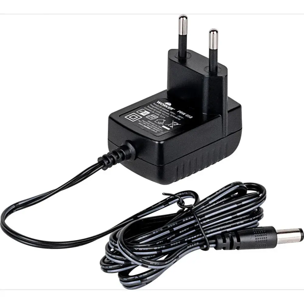 Parafusadeira furadeira a bateria 3,6V com 58 peç da Worker — fotografia 7