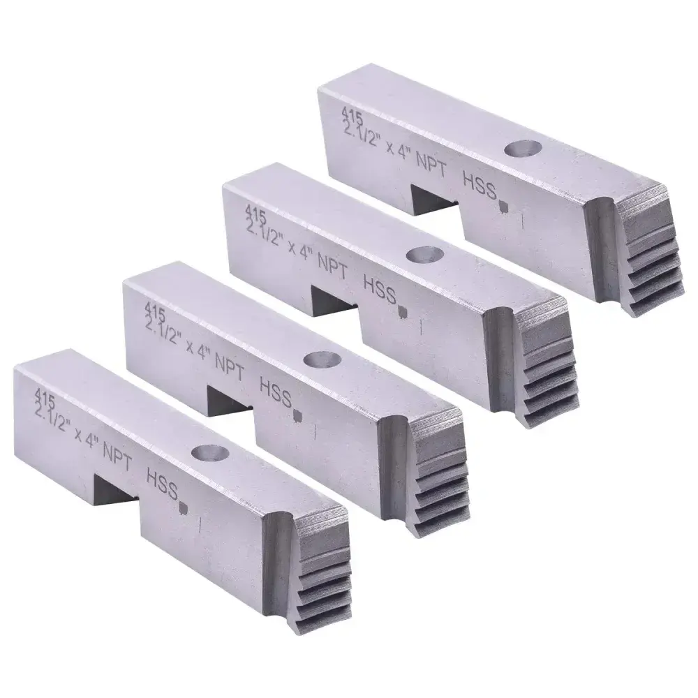 Jogo de cossinetes npt 2.1/2" a 4" hss economy 22,20X15,80MM super ego — fotografia 6