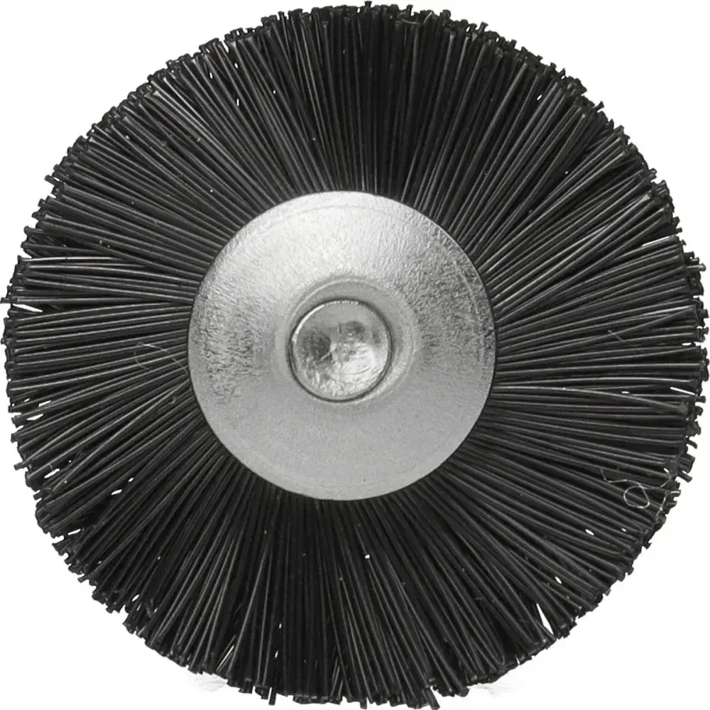 Escova circular de nylon com haste 1/8” 20MM Worker — fotografia 7