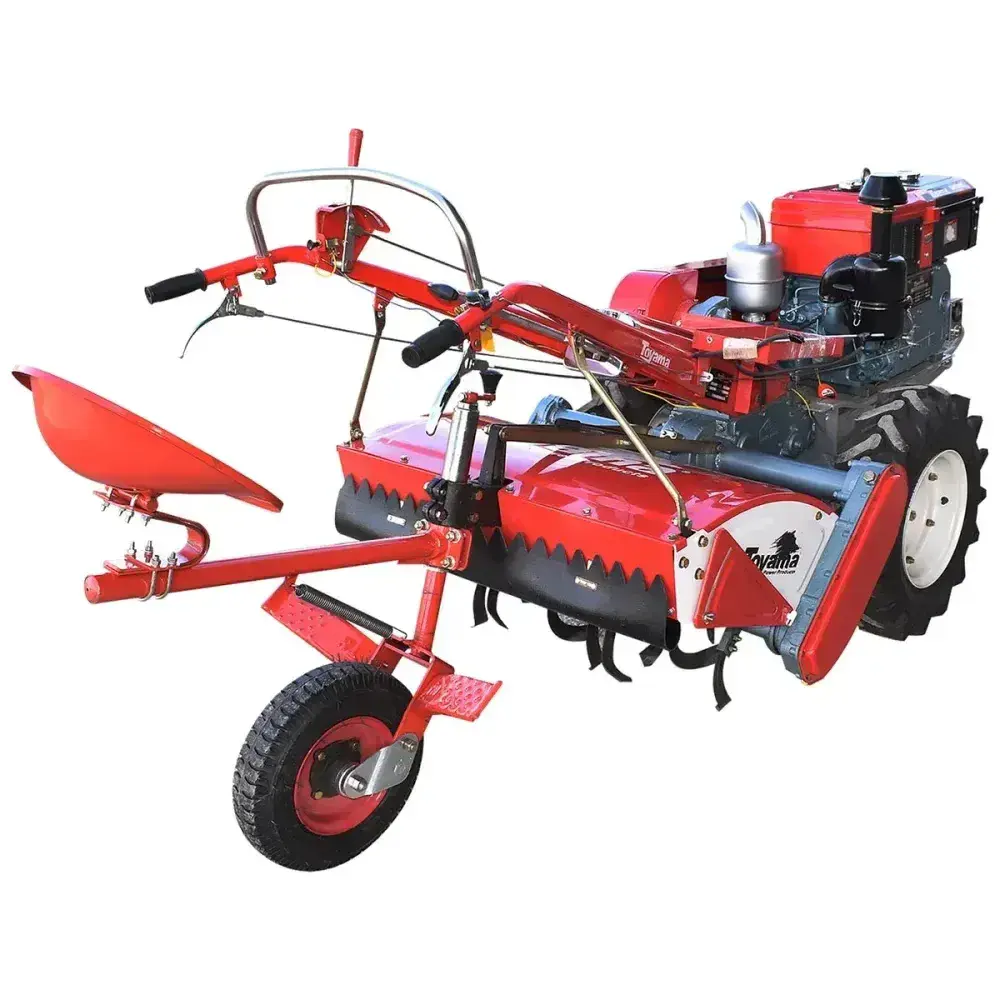 Microtrator à diesel 16,5HP 1 cilíndro TDWT80E Toyama — fotografia 10