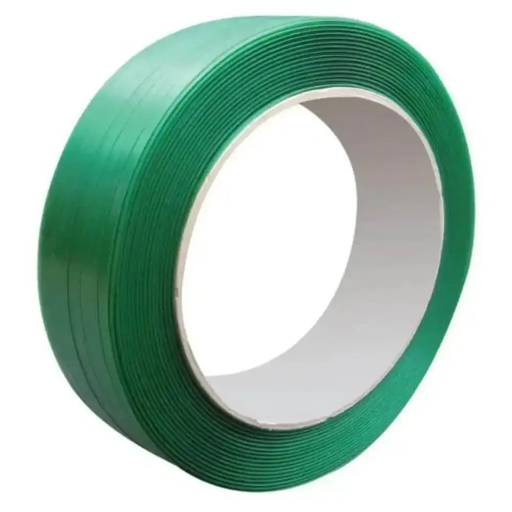 Fita plástica de arquear para embalagens 13 MM rolo com 15 KG Evald — fotografia de referência