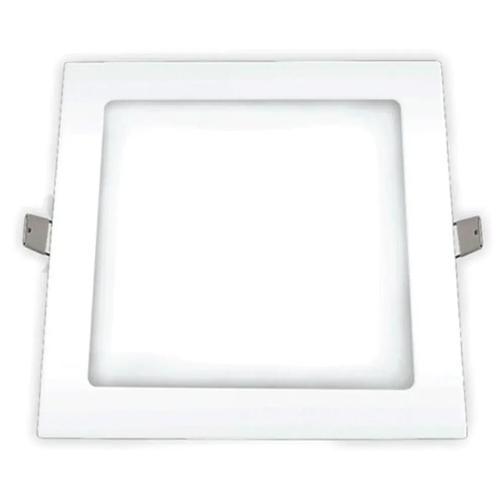 Painel led embutir 18W biv 6500K quadrado Ourolux