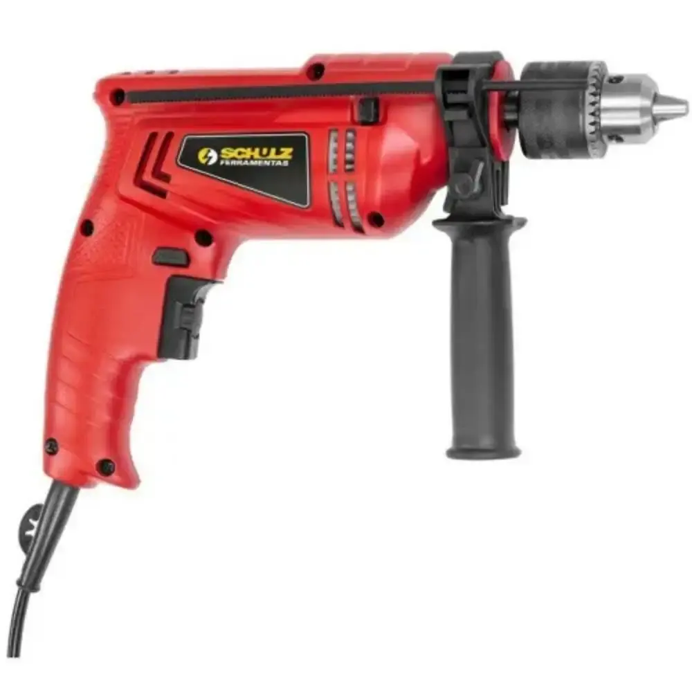 Furadeira de impacto 1/2 polegadas 500 watts com reversão plus FI500P 220 volts shultz — fotografia de referência