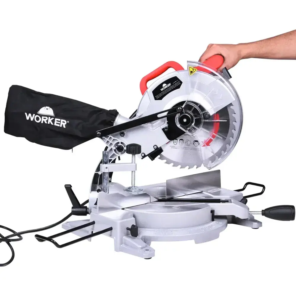 Serra esquadria 10 250MM 1800W Worker — fotografia 7