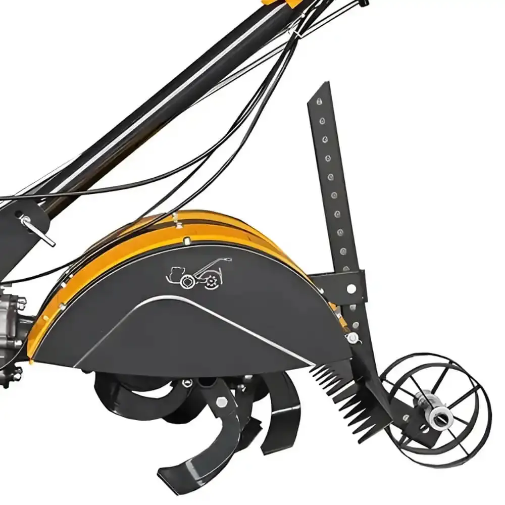 Motocultivador gasolina 7,0 HP 4T 212 CC plantio e aviário rodas e enxadas ZT810 Zmax — fotografia 5