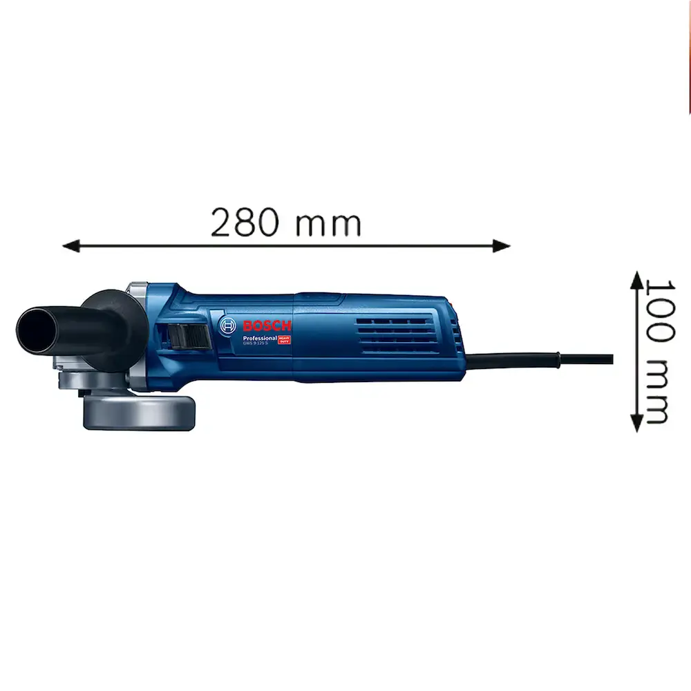 Esmerilhadeira angular Bosch GWS 9-125 900W 220 V — fotografia 6