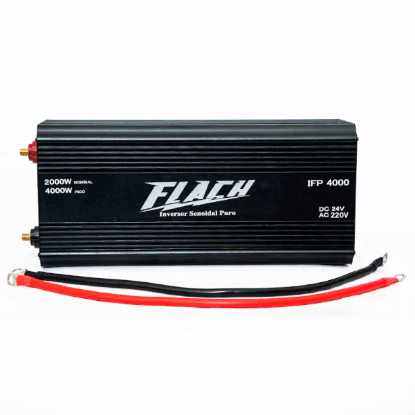 Inversor de tensão IFP4000-2 senoidal puro 24V/220V - Flach — fotografia de referência