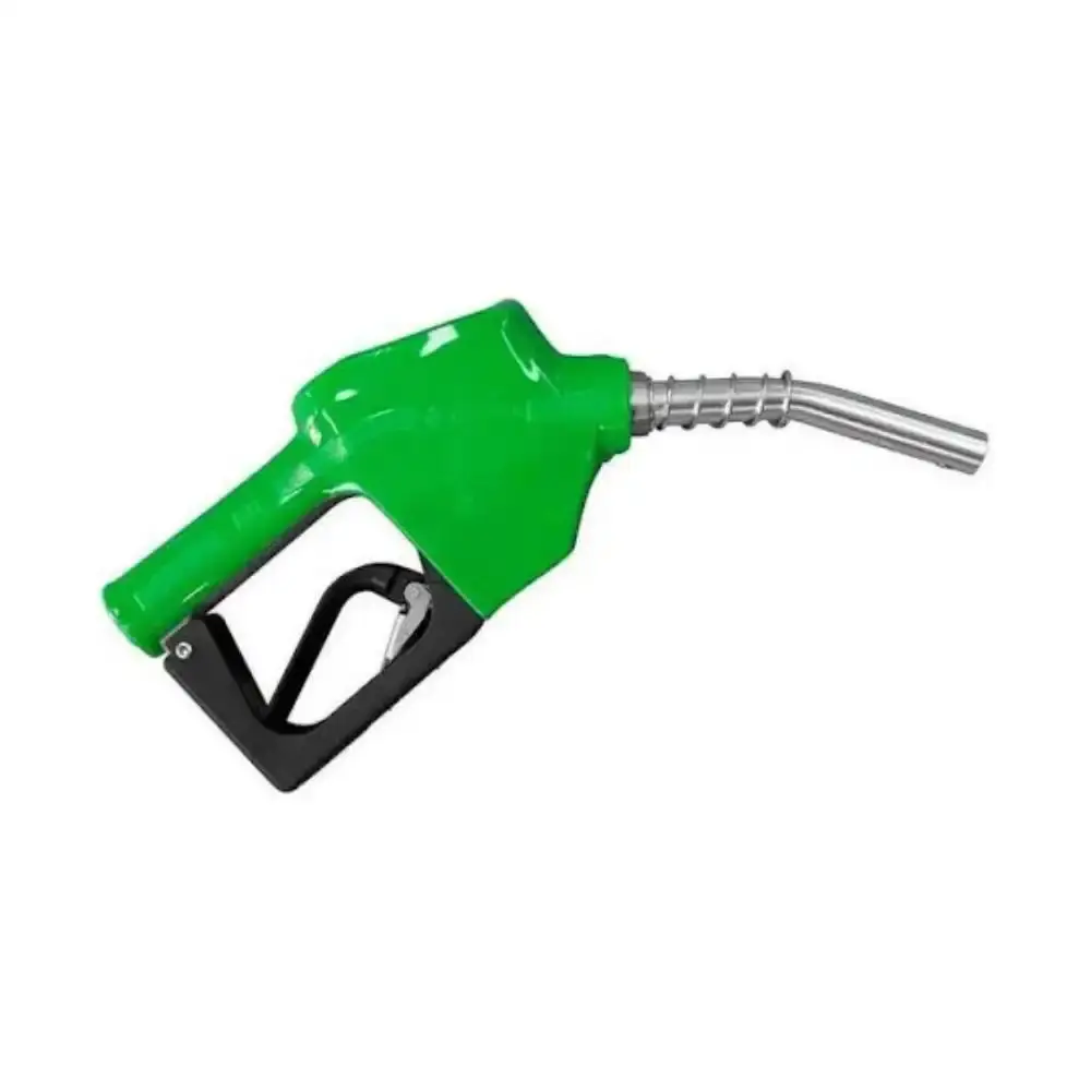 Bico abastecimento 1/2 polegadas curto 70L/M para posto Bremen verde — fotografia de referência