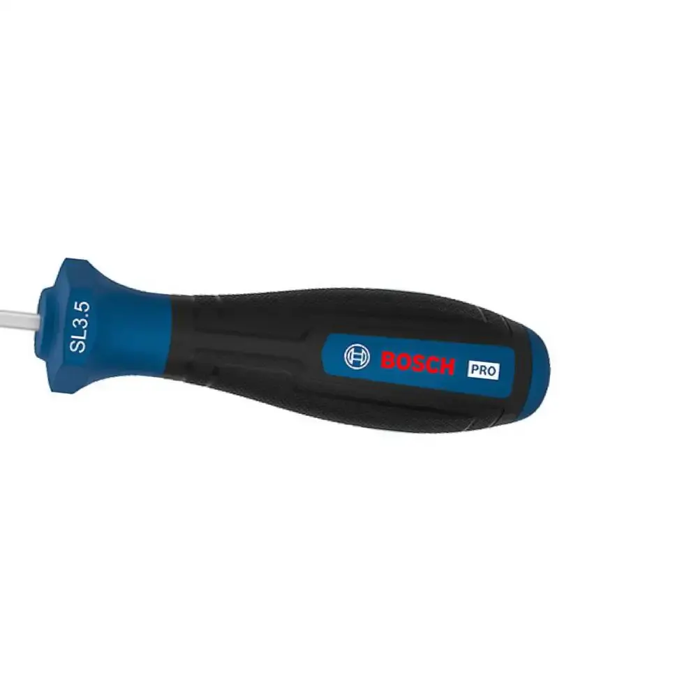 Chave de fenda PRO SL 0.6X3.5X100MM bosch Bosch Ferramentas Manuais — fotografia 3