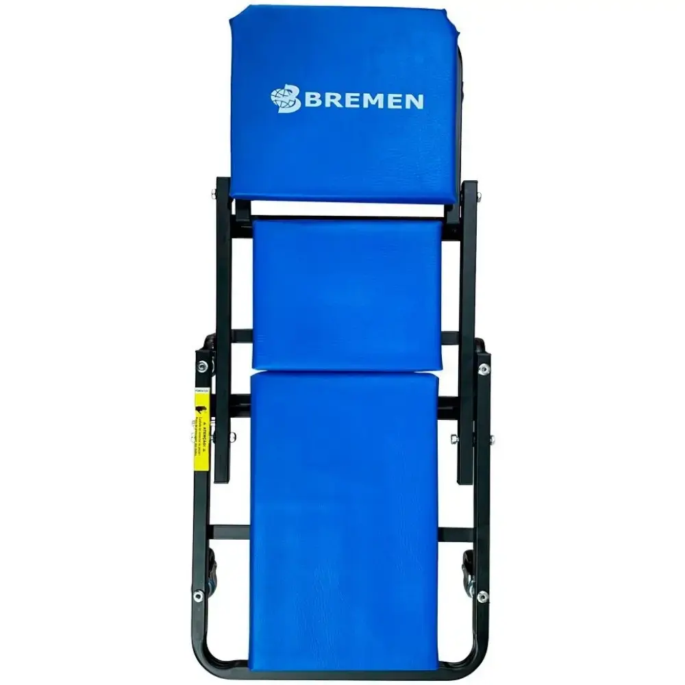 Esteira para Mecânico com Banqueta 2 em 1 Dobrável 150 kg 92x44cm BREMEN — fotografia 4
