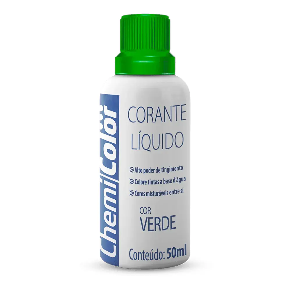 Corante liquido verde Chemicolor — fotografia 2