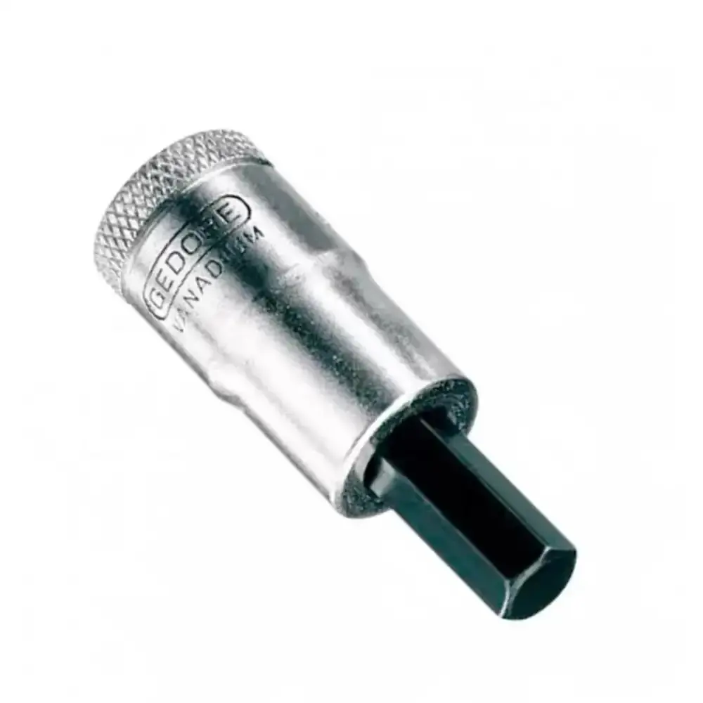 Chave soquete hexagonal 7/32POL encaixe de 1/2POL 016120 Gedore — fotografia 3