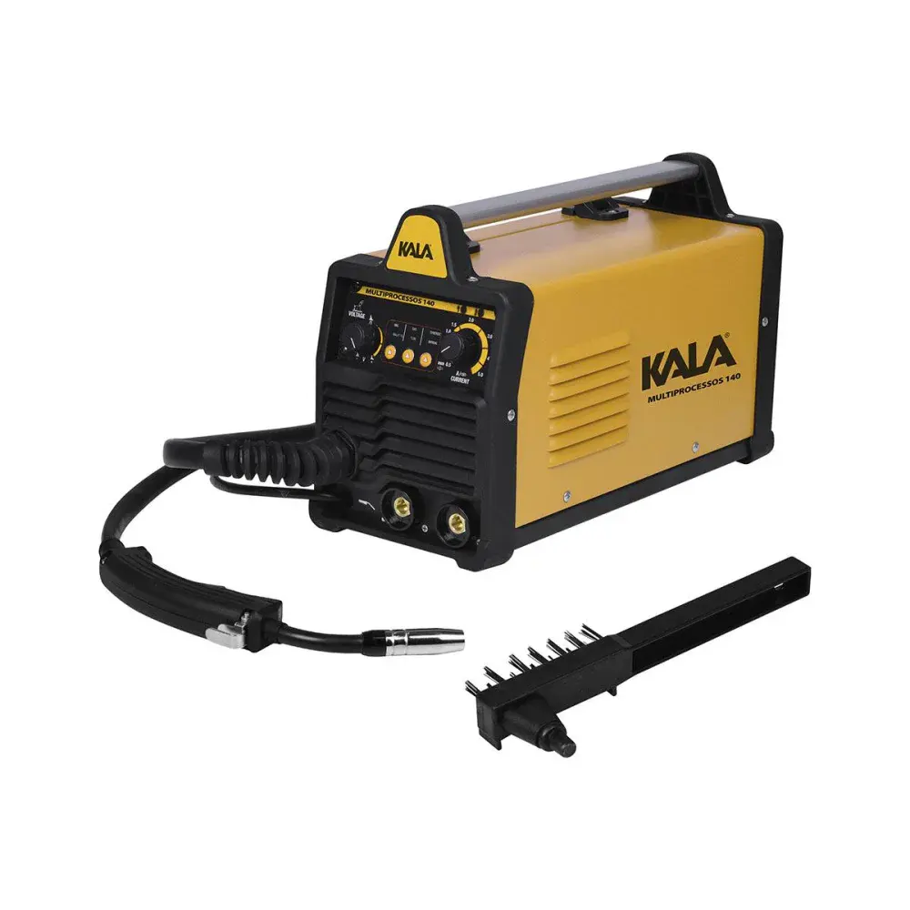 Inversora de solda multiprocessos 140A com tocha 20A 220V Kala — fotografia de referência