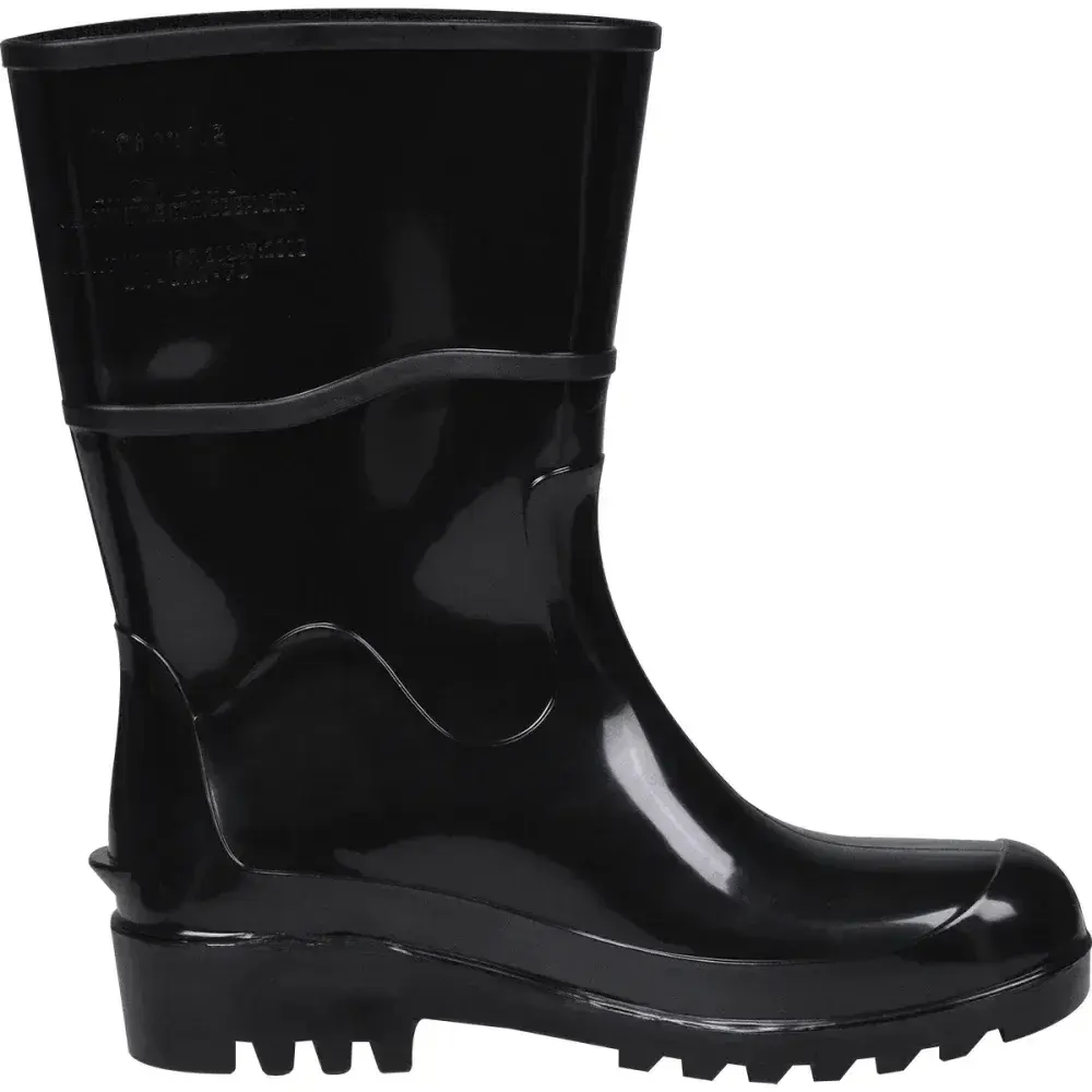 Bota pvc preta cano médio com forro N°40 Worker — fotografia 7