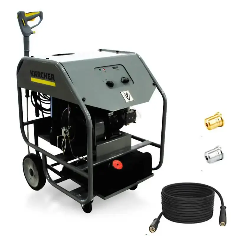 Lavadora de alta pressão 8200W água quente HDS 12/15 cage new 2175 PSI 220V trifásica Karcher