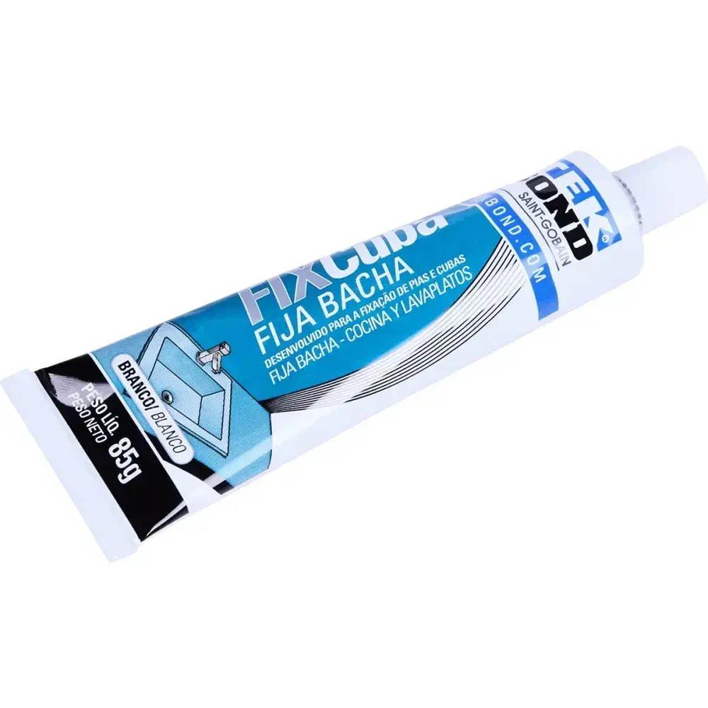 Adesivo fixa cuba blister 85G Tekbond — fotografia 9