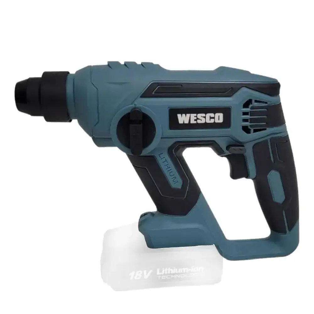 Martele plus 18V 1,58KG com 2 baterias carregador e refletor LED 18V WS2943.9 Wesco Bivolt — fotografia 2