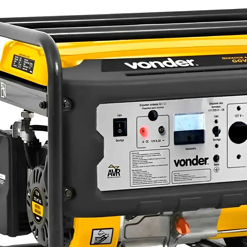 Gerador de energia à gasolina 3.1 KVA 4 tempos GGV-3100 mono 110/220V Vonder — fotografia 4