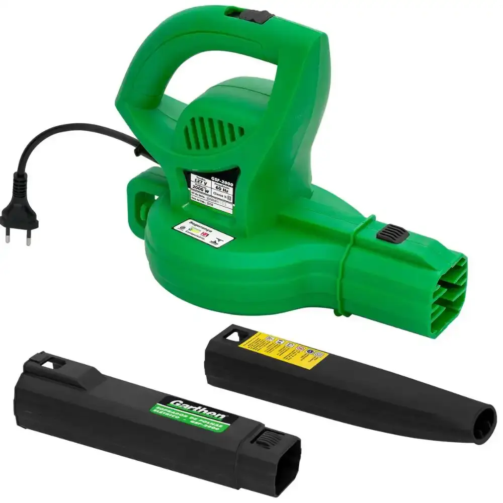 Soprador de folhas 2000W GSF-2000 Garthen 110 V — fotografia 6