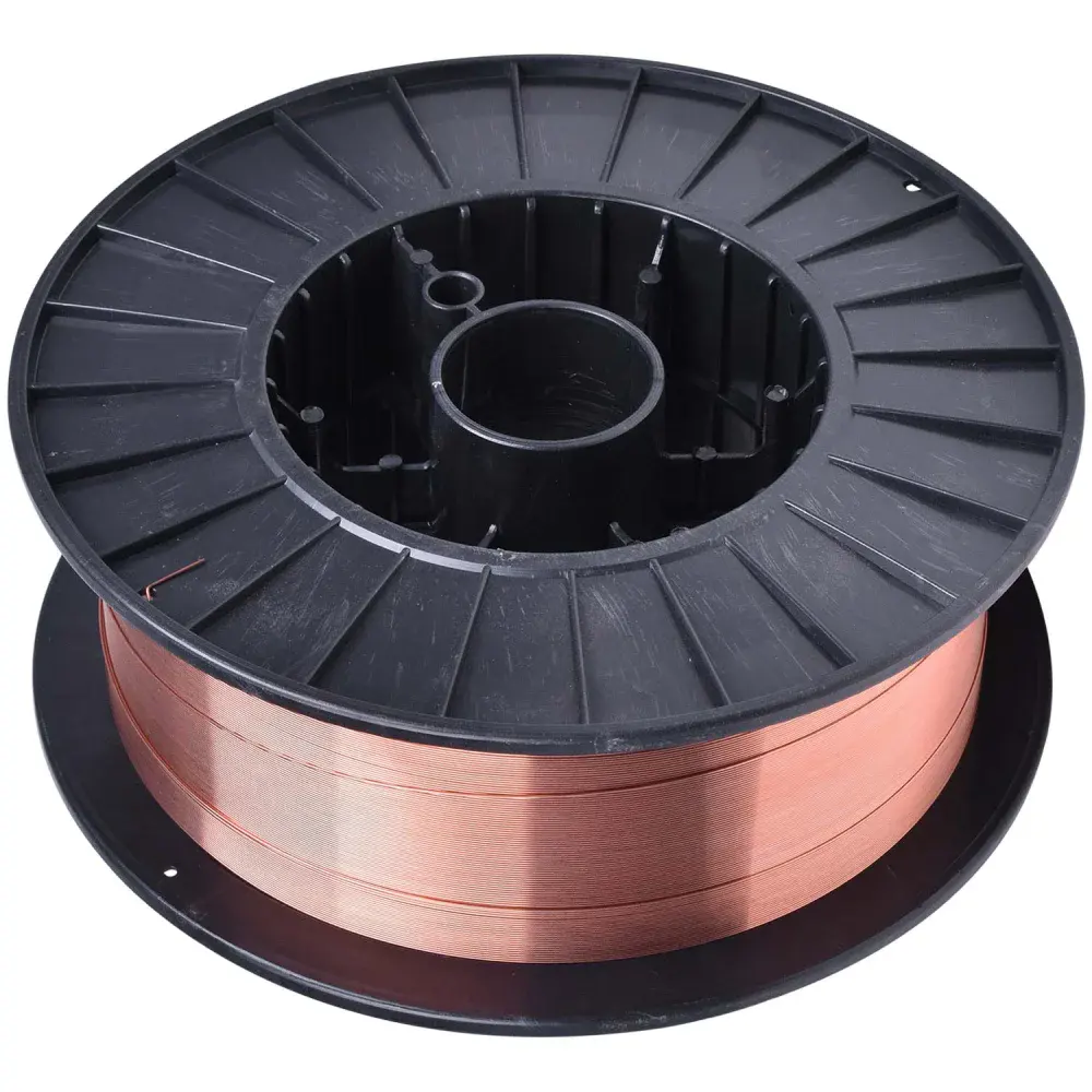 Arame de solda mig com gás 0,6MM 5KG V8 brasil — fotografia 2