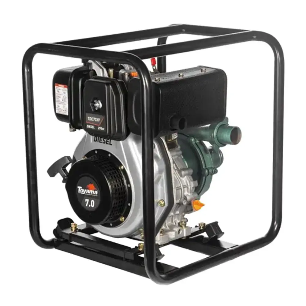 Bomba diesel 2.1X2 POL x 2 7 HP centrifuga 4T TDWP50CN-XP Toyama — fotografia 3
