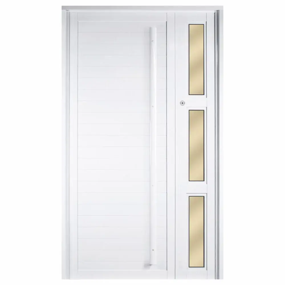 Porta lambri alumínio 1 bandeira esquerda 210X121CM Metalflex