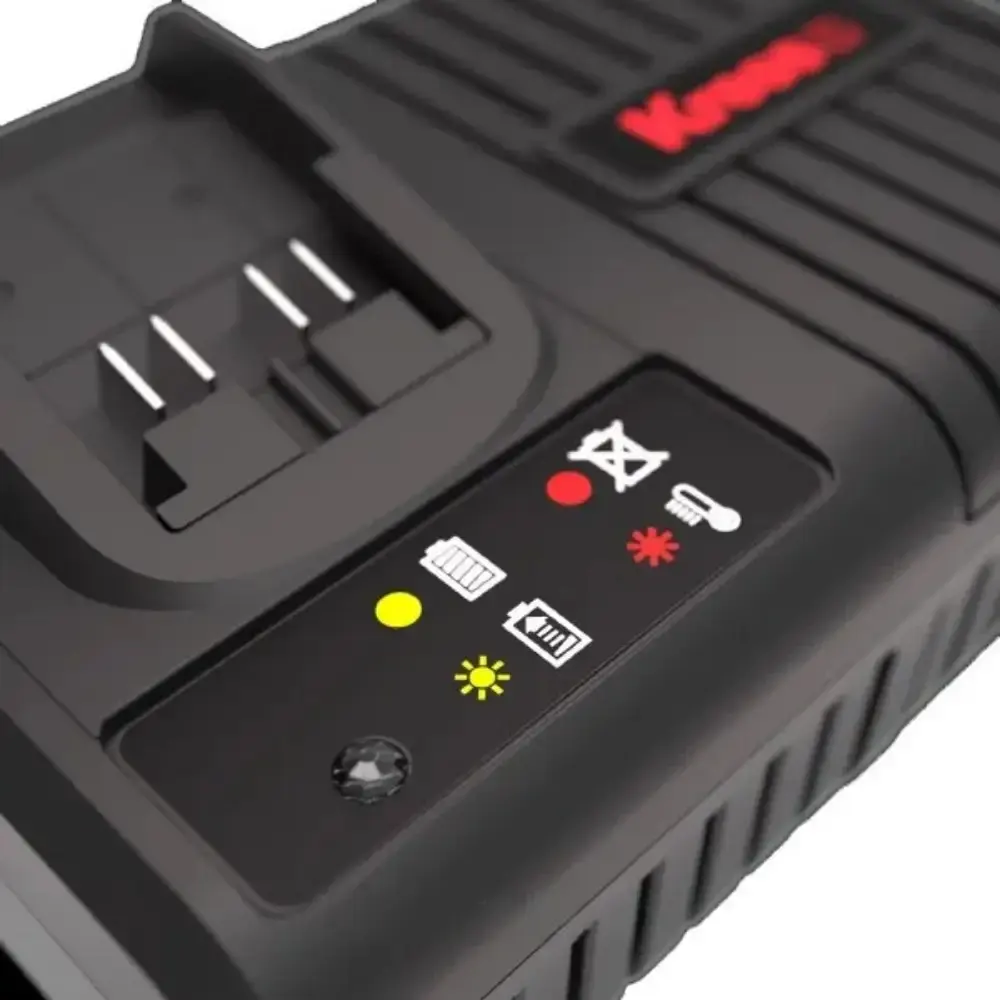 Carregador de bateria 20V 6AH KAC21 bivolt Kress — fotografia 4