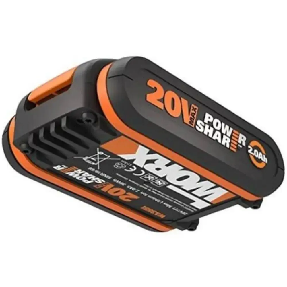 Bateria 20V 2AH íons de lítio WA3639 worx Positec — fotografia 5