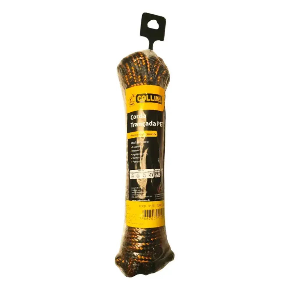 Corda pet trançada color meada 8MMX20M Collins — fotografia 9