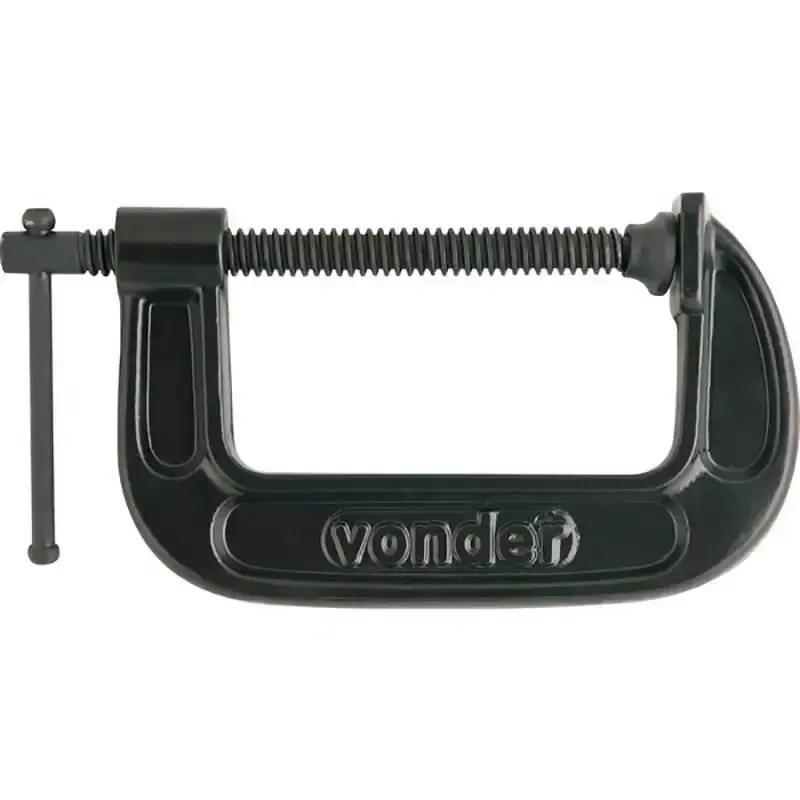 Grampo sargento tipo c 4 POL 101 MM Vonder — fotografia 2