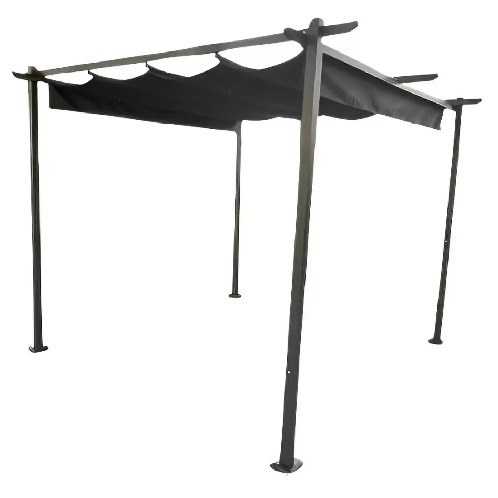 Tenda gazebo 4X3 aço pergolado IWGZP43 ImportWay — fotografia de referência