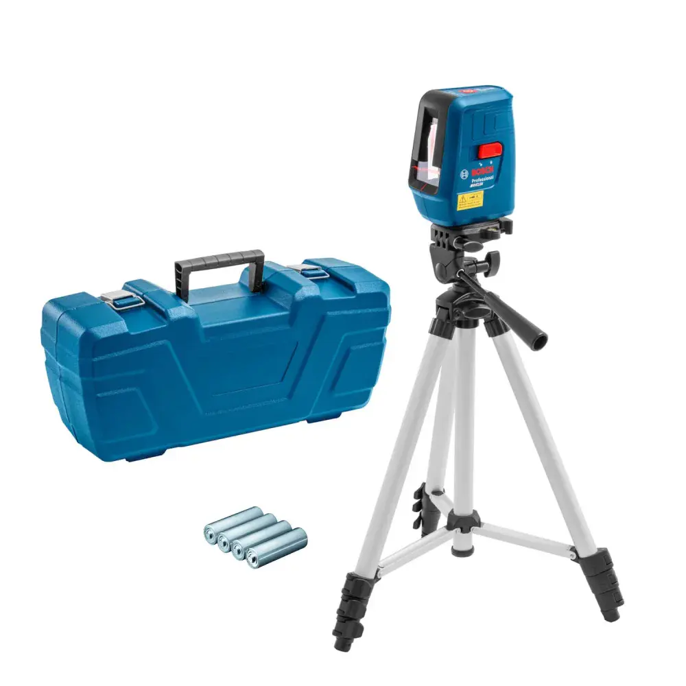 Nível laser GLL3X 635NM 15M com tripé Bosch — fotografia 9
