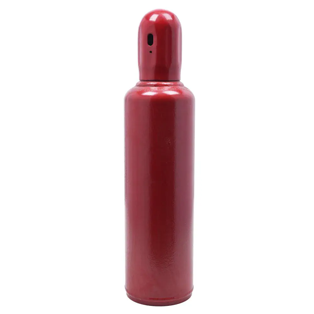 Cilindro acetileno 7,6 litros 1 kg bordo mat cilindros — fotografia de referência