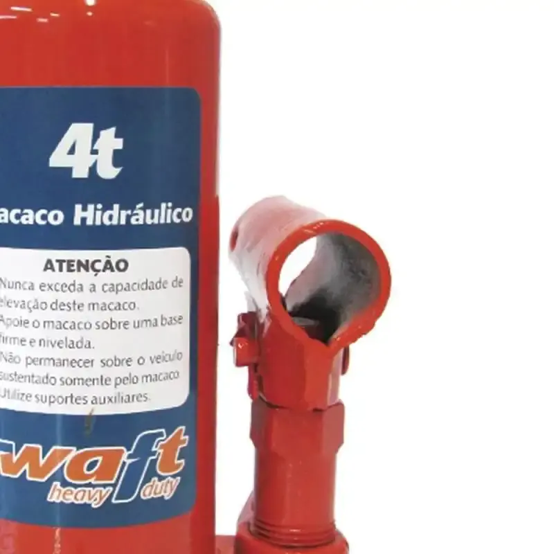 Macaco hidráulico 4 TON tipo garrafa 6522 Waft — fotografia 3