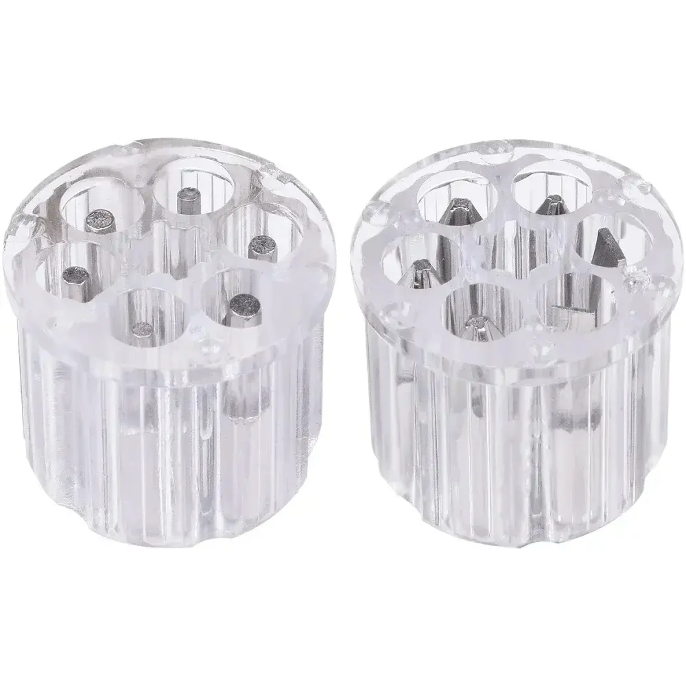 Parafusadeira a bateria pbw 017 com 17 peç 3,6V bivolt Worker — fotografia 11