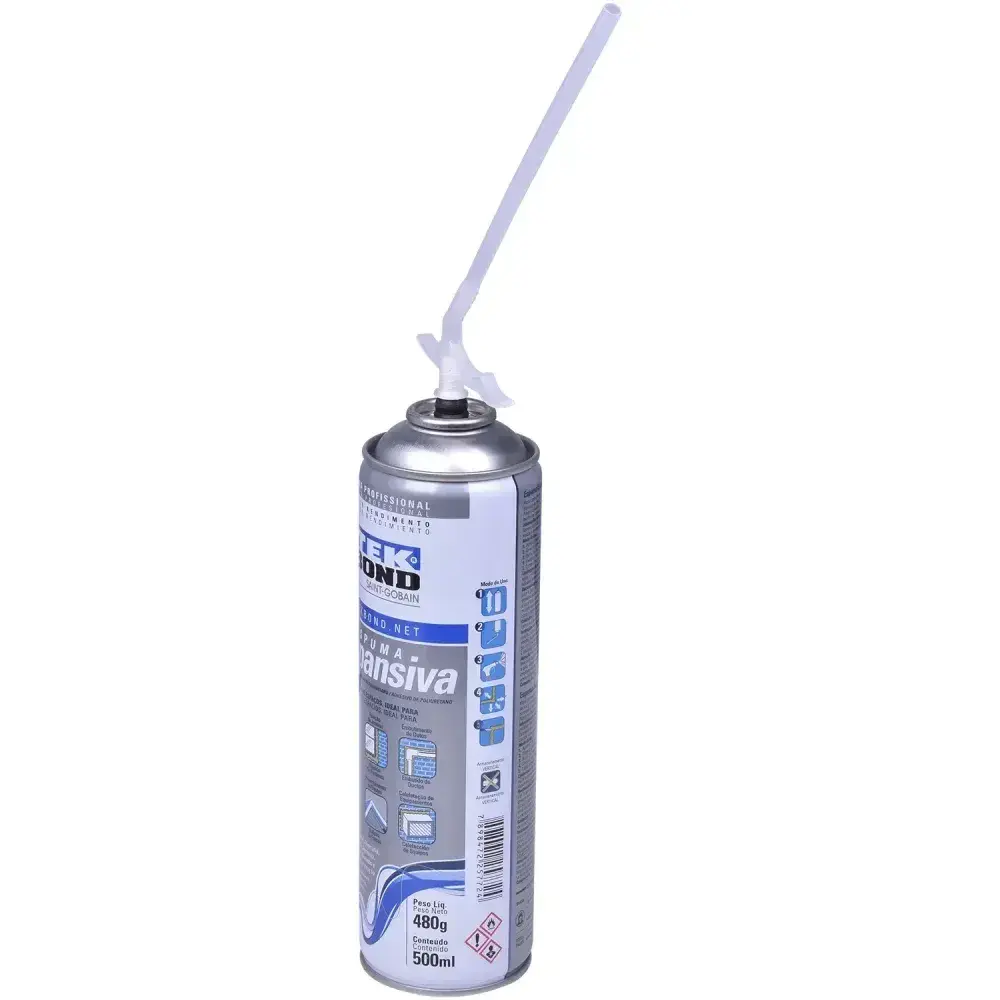 Espuma expansiva profissional em poliuretano 500ML Tekbond — fotografia 9