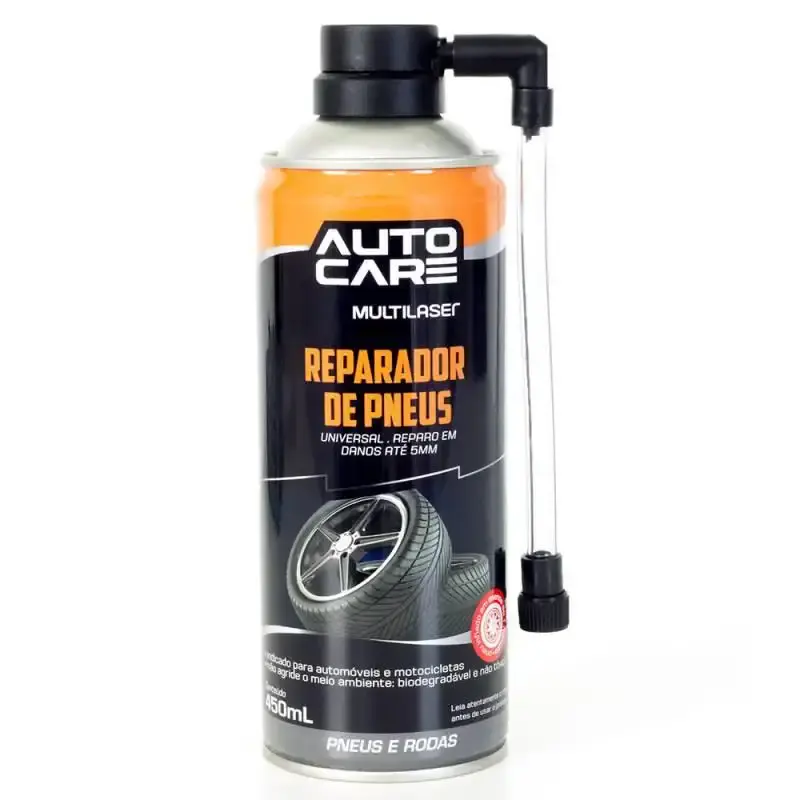 Reparador instantâneo anti furo para pneus automotivos AU400 Multilaser — fotografia de referência