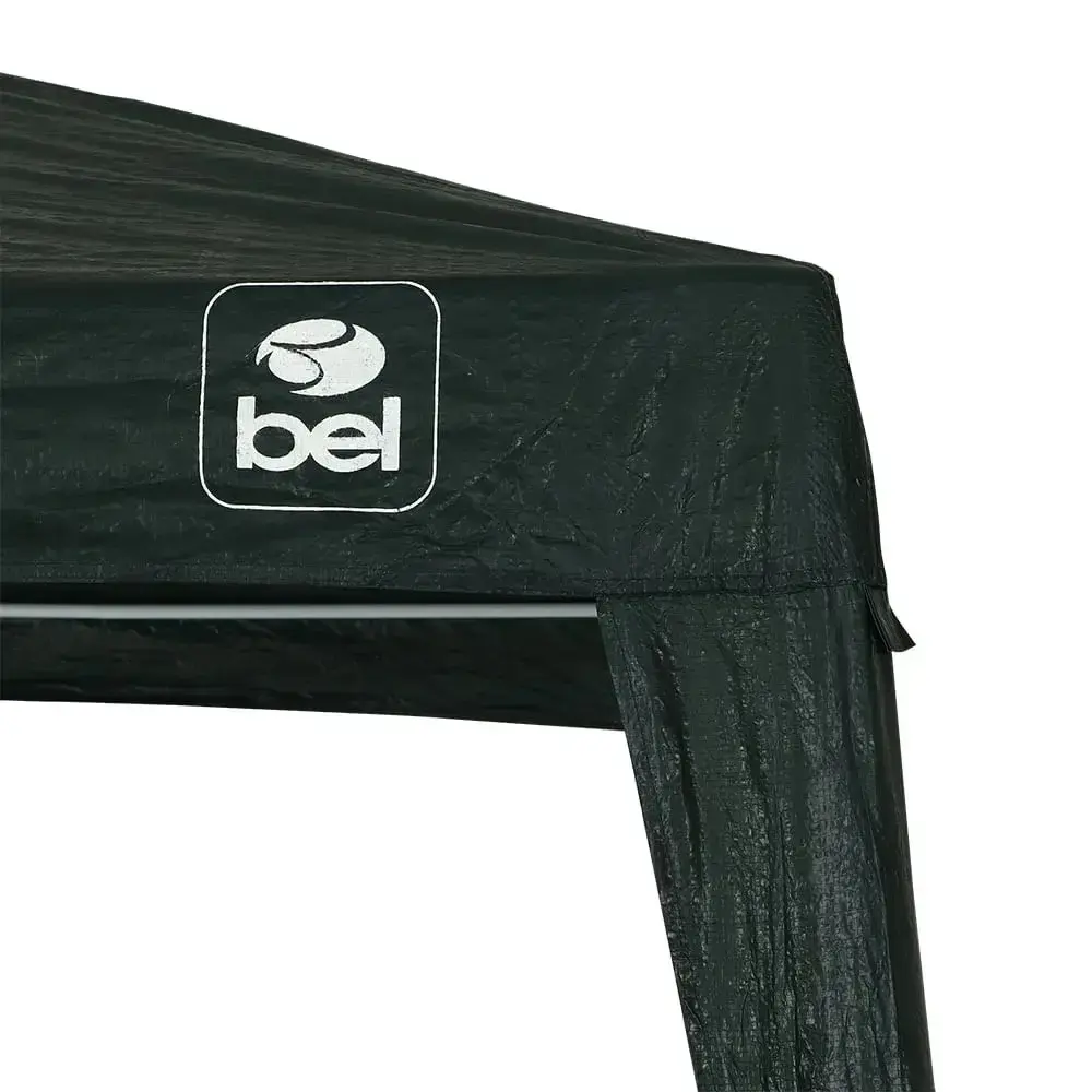 Tenda Gazebo 3 x 3 Metros Polietileno Verde BELFIX — fotografia 6
