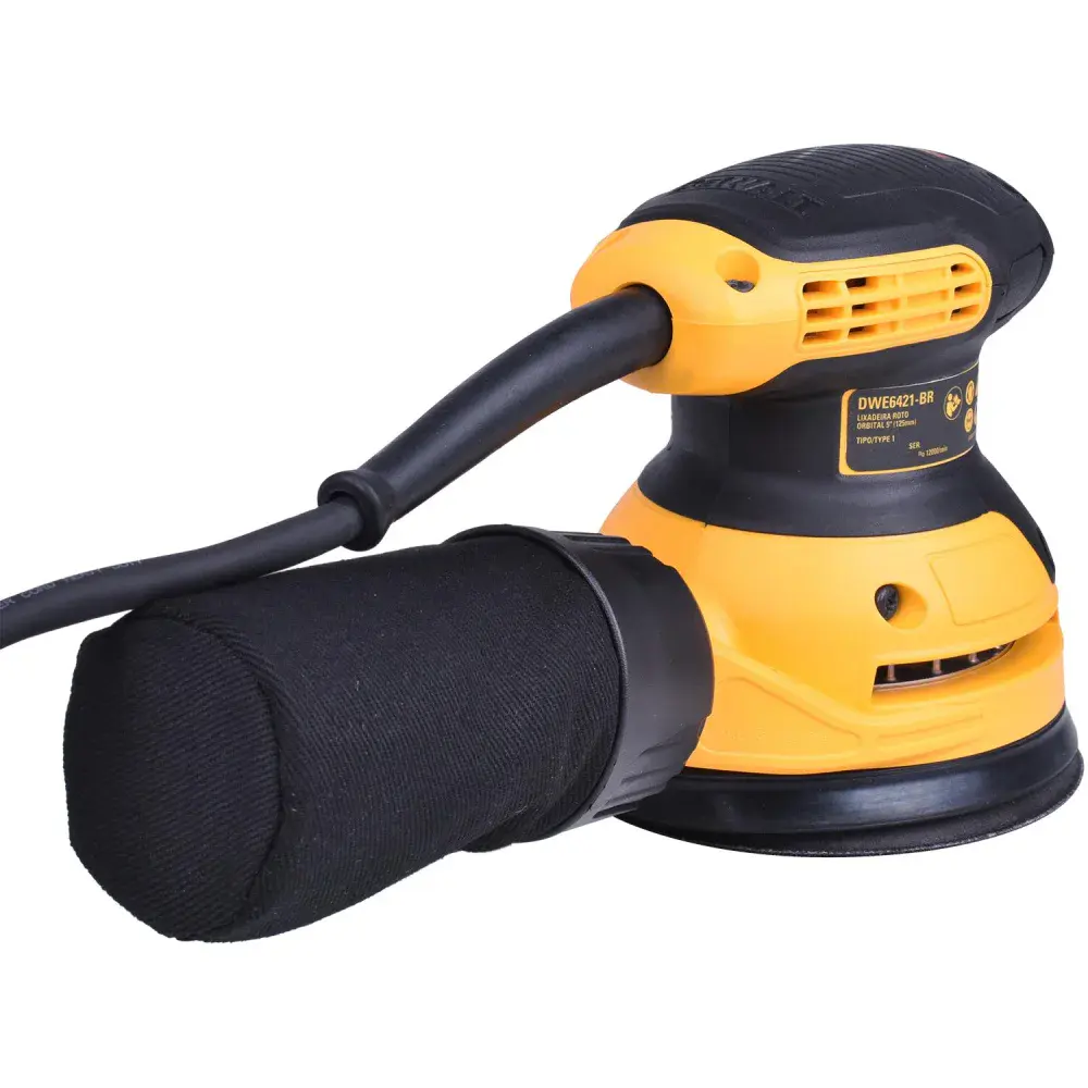 Lixadeira roto orbital de 5 280W 127V da Dewalt — fotografia 3