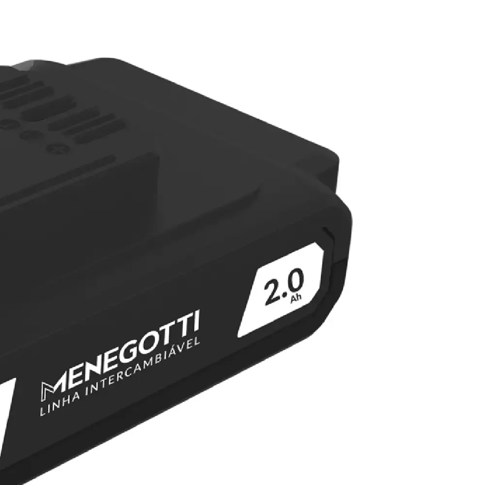 Bateria de lítio 20V 2AH MBI-20 Menegotti — fotografia 4